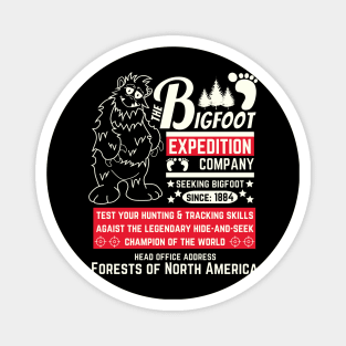 Bigfoot Expedition Company - Hunting Bigfoot Magnet